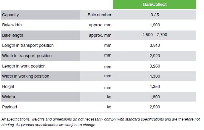 Krone BaleCollect 21 f