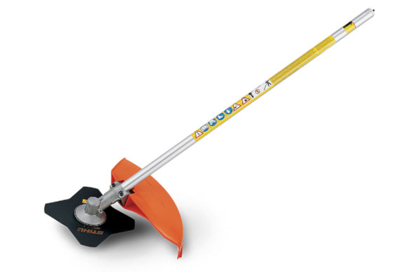 Stihl FS-KM Brushcutter with 4 Tooth Grass Blade for sale at Central Jersey Equipment, NJ