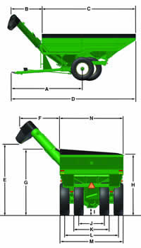 xtreme grain carts specsImage